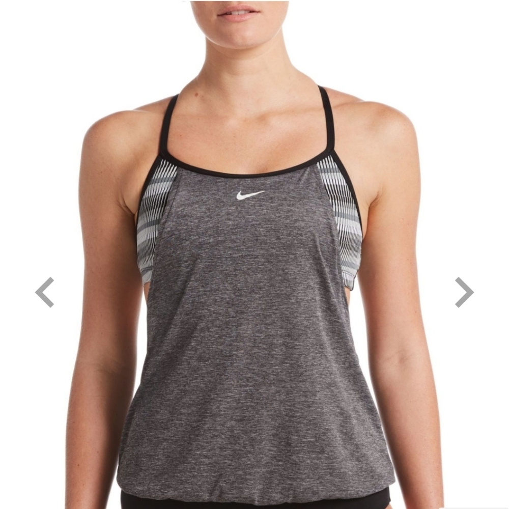 Nike | Layered Tankini Top & Essential High Waist Bottom Swimsuit
